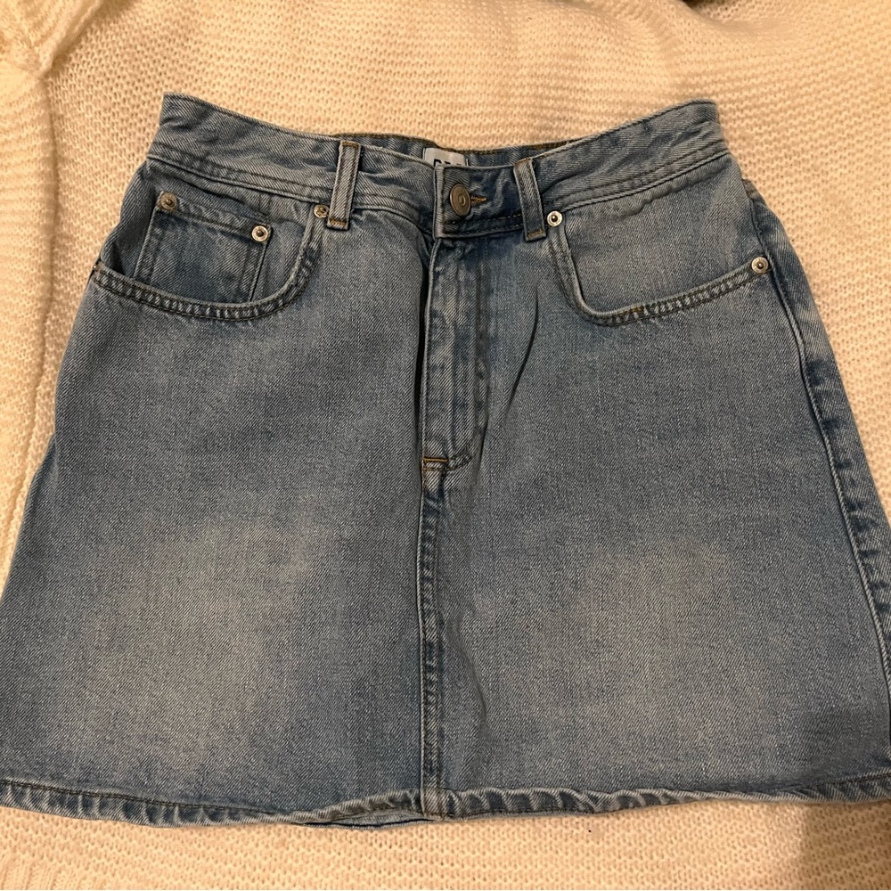 BDG denim skirt from urban in a size medium!!